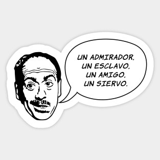 López Vázquez - Atraco a las 3 Sticker